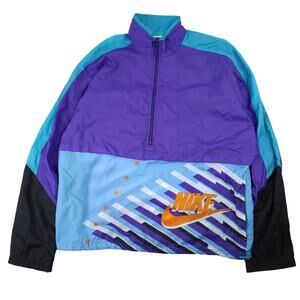 Vintage 90s Nike Gray Tag Pullover Windbreaker Jacket